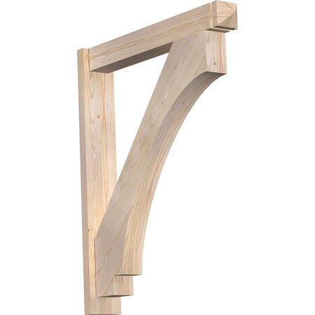 Ekena Millwork Imperial Arts & Crafts Smooth Outlooker, Douglas Fir, 5 1/2"W x 34"D x 40"H OUT06X34X40IMP03SDF